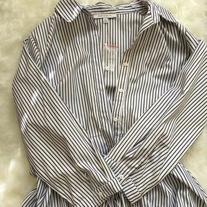 SOLD. NOT FOR SALE. White & Black Stripe Dress! 👗